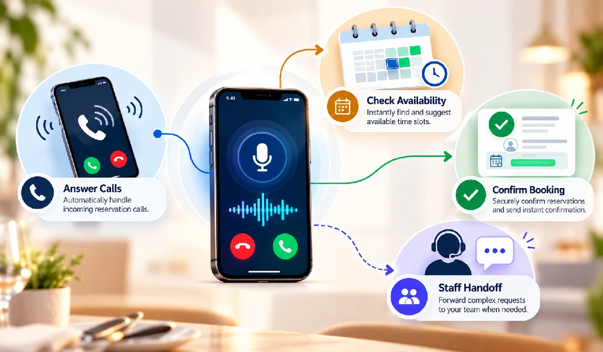 How Voice AI Supports Restaurant Reservations